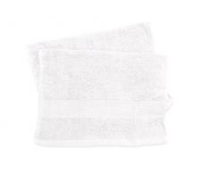 Soleil docre 422100 Douceur Lot de 2 Serviettes Coton Blanc 30 x 40 cm