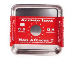 steel pan Plat Four Haut 36 x 36 Inoxydable Anti-Adh fds-010494