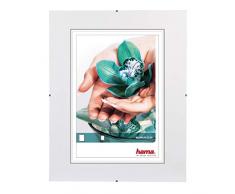 Hama Cadre photo Clip-Fixe (sans bordure, 40 x 50 cm, Reflex) Blanc