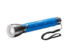 Varta 18629101421Â -Â lampe torche lampe de poche, Noir, Bleu, Aluminium, IPX4, 1Â Lamp (s), LED)