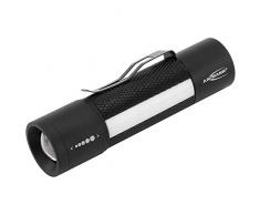 ANSMANN Lampe torche professionnelle Future 3en1 / Lampe de poche LED avec rÃ©glage du focus en continu / 180 lumens & 3 fonctions / ProtÃ©gÃ©e contre les projections deau IP54