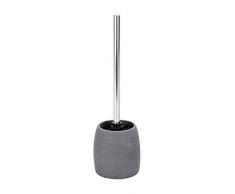 Wenko 21720100 Goa Brosse WC Gris Dimensions 12,0 x 12,0 x 36,5 cm