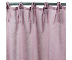 MonbeauRideau Voilage Romance Polyester 110x250 Parme