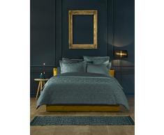 De Witte Lietaer Motion Parure Linge de Lit, 100% Coton Satin, Atlantic, 1/240x220-2/60x70