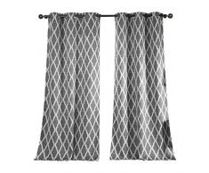 Rideaux occultants pour Chambre Ã Coucher 365, Gris, 38x84 (2 Pieces)