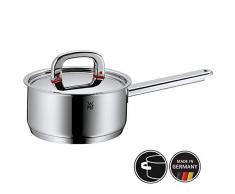 WMF 1791166040 Casserole Haute avec Couvercle, Acier Inoxydable, Argent, 16 cm