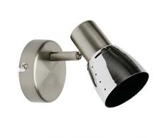 Brilliant 39510/77 Spot Ã Fixer Orientable Lava 1 x 40 W E14 Chrome