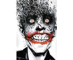 Empire Poster Batman Joker Bats Poster de Bande dessinée Multicolore