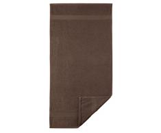 Egeria Diamant Gant de Toilette, Coton, Acajou, Waschhandschuh 15 x 21 cm
