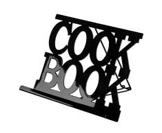 Premier Housewares 0508383 Support de Livre de Cuisine en Ãmail Noir