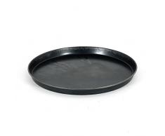 Pentole Agnelli pâtisserie et Pizza Moule à Tarte Rond pour Pizza, tôle, Bleu 28x28x2.5 cm Bleu