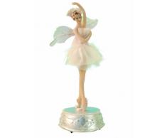 Musicbox World 27011 Boîte à Musique Statuette de Ballerine Jouant la Valse des Fleurs