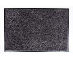 ASTRA Paillasson Proper Tex - Polyamide, Polyamide, Gris-Bleu, 60 x 90 x 0,9 cm