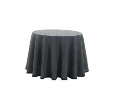 Martina Home Ribera Nappe pour Table Camilla Redonda de 100 Noir