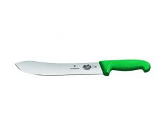 Victorinox 5.7404.25 Couteau de Boucher avec Pointe Large, Acier Inoxydable, Vert, 30 x 5 x 5 cm