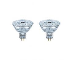OSRAM Star+ Lot de 2 Spots LED | Culot GU5.3 | Forme Réflecteur 36° | Blanc Chaud 2700K | 4,6W (équivalent 35W)