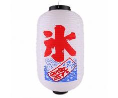 lachineuse LAMPION Japonais Blanc - Boissons FRAICHES - Idéal pour lExtérieur