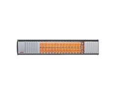 AEG infrarouge iP44 chauffage de terrasse infrarouge 2 000 w pour la terrasse, le balcon, le jardin dhiver, argent, 234790