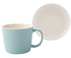 La Cafetiere, Céramique, Retro Blue, 10.5 x 31.5 x 31.5 cm