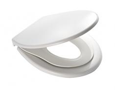 RIDDER 02119101 Abattant de WC, Blanc, 44,4 x 37,5 x 4,4 cm