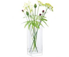 LSA International modulaire Vase en Verre, Verre, Transparent, 60Â x 20Â x 20Â cm