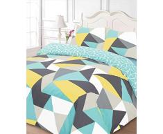 Dreamscene Parure de lit housse de couette Funky formes, multicoloreÂ âÂ King Size