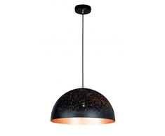 WOFI 6207.01.09.6200 Lampe suspendue, MÃ©tal, E27, 60 W, Marron, Ã: 40 cm
