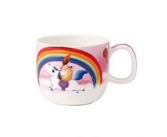 Villeroy & Boch Lily in Magicland, Tasse pour enfants, 180 ml, Porcelaine Premium, Rose/Multicolore