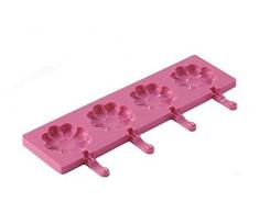 Silikomart 22.704.19.0069 POP04 Daisy Pop Moule Ã Sucettes Fuchsia