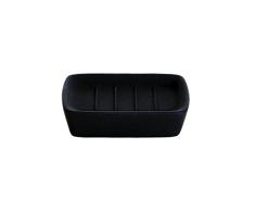 MSV 141042 HaÃ¯ti Porte Savon CÃ©ramique Noir 7,5 x 11,3 x 3 cm