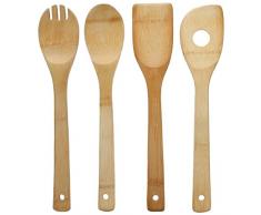 JJA 724260 USTENSILES DE Cuisine Bambou X4, Autre
