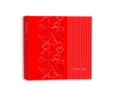 Zep VV313120 Album Photo 40 Pages 31x31 cm New Valentine, Rouge