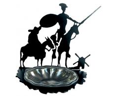 IMEX EL ZORRO Le Renard 11425 et Cendrier Don Quichotte Sancho 159 x 181 mm