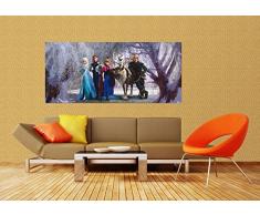 AG Frozen/Poster gÃ©ant Horizontal- Papier Peint Reine des Neiges - 202x90 cm