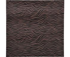 Exacompta 16004E Zebra Album Photos Livre 30 Pages Carton/Papier Motif Tigré Marron/Noir 24,5 x 24,5 x 2 cm