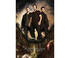 GB eye Poster Supernatural Group, Multicolore, 91, 5x61cm