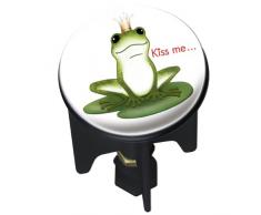 Wenko 20733100 Pluggy Bouchon de Lavabo Kiss Me