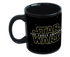 Joy Toy 99632 Kylo Ren et Star Wars VII Logo Tasse 320 ml CÃ©ramique Noir 9 x 12 x 10 cm