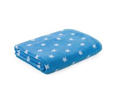 Bambinex Conception dEtoile Drap de Bain Jacquard / Coton Bleu 150,0 x 100,0 cm