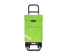 GARMOL Chariot de Courses 48L Vert Gazon
