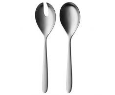 WMF 1101216030 Couverts à Salade, Acier Inoxydable, Argent, 24 x 6 x 4 cm