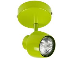Mathias 3360351 Jett Spot 1 LumiÃ¨re 35 W GU10 230 V Vert Anis Fer DiamÃ¨tre 9 cm Hauteur 11,5 cm