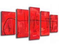 Tableau Moderne Photographique, Impression sur bois, Image dart abstrait, 165 x 62 cm, ref. 26168