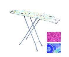 MSV 130120 Table à Repasser Couleurs Assorties 107 x 30 cm