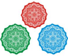 INDIGOS 4051719845280 Sticker Mural, Multicolore