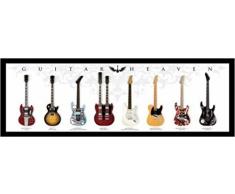 1art1 48480 Poster Guitares Midi Guitar Heaven 91 x 30 cm
