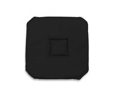 Soleil dOcre 008460 Alix Dessus de Chaise Gobelin Polyester Noir 40 x 40 x 3 cm