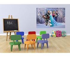 AG Frozen/Décoration Murale - Maxi Poster - Papier Peint Reine des Neiges - 160x115 cm