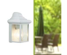 Brilliant AG 44280/05 Applique murale exterieure, MÃ©tal, E27, 60 W, Blanc