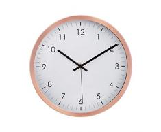 AmazonBasics Horloge murale traditionnelle, cuivre, 30,5 cm